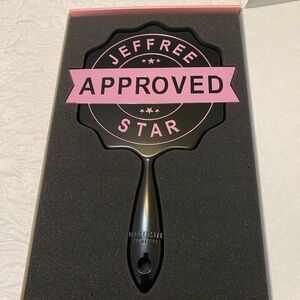 Jeffree Star Black and Pink Hand Mirror